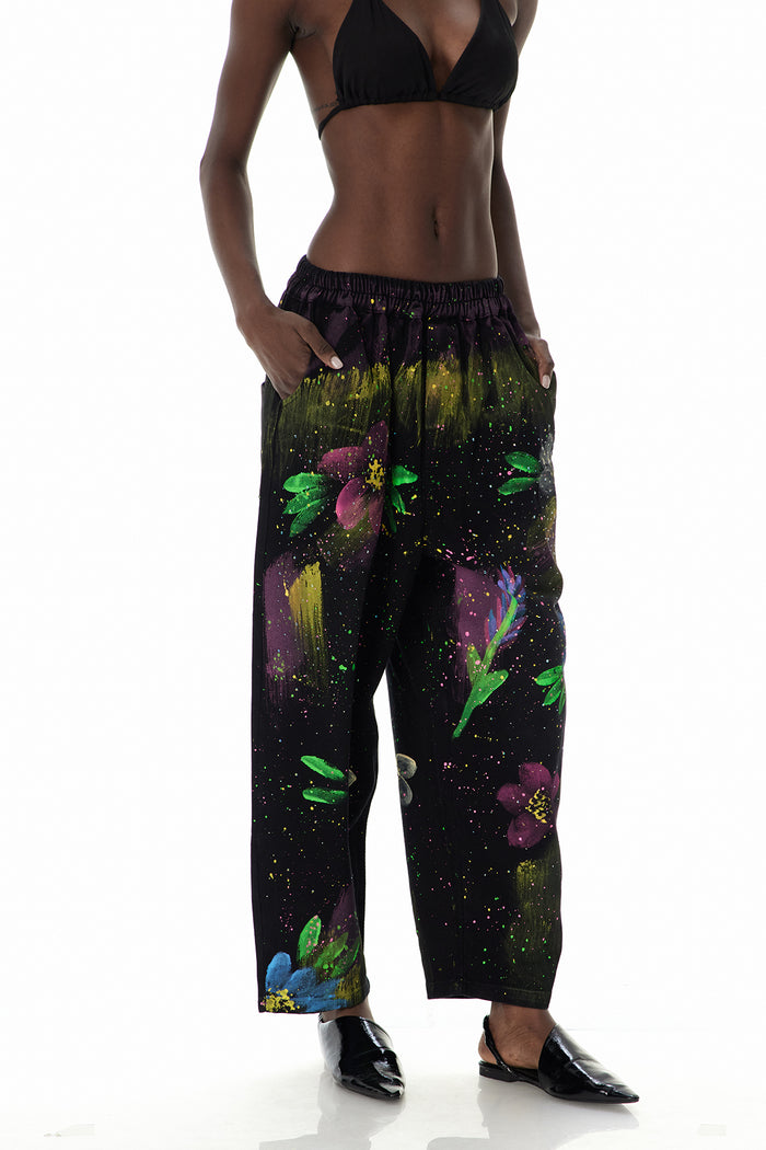 Curran Graffiti Floral Jeans