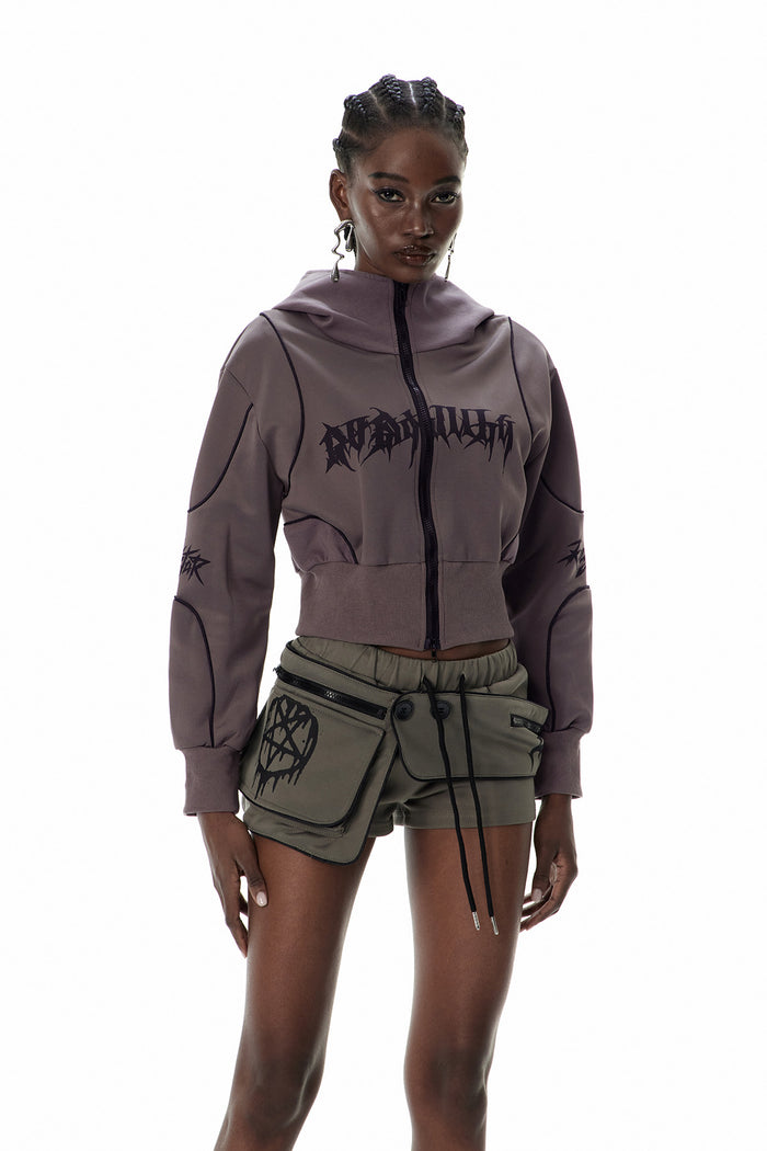 Cuthberht Hooded Deconstruct Pants Set