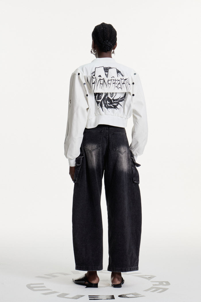 Dalia Deconstruct Baggy Jeans