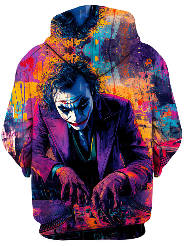 Deranged Frequencies Unisex Zip-Up Hoodie iEDM Epic Hoodie