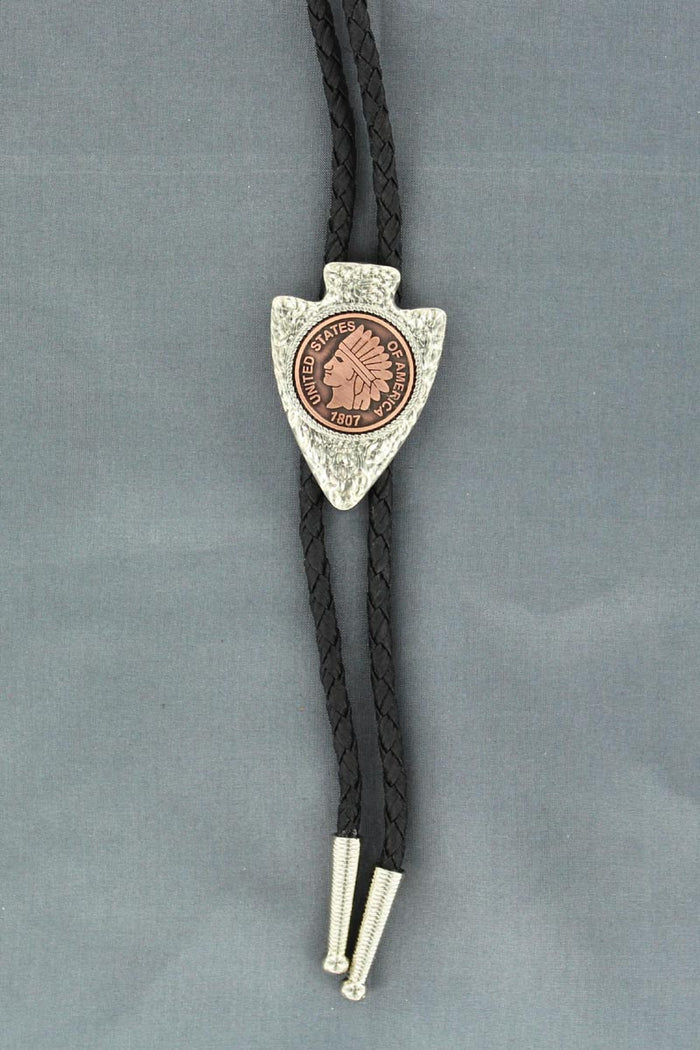 Double S Arrowhead Bolo