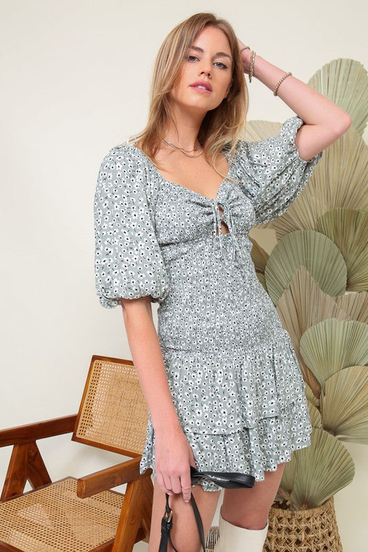 Dreaming of Daisies Tiered Dress-Cute-Trendy-Shop-Womens-Boutique-Clothing-Store