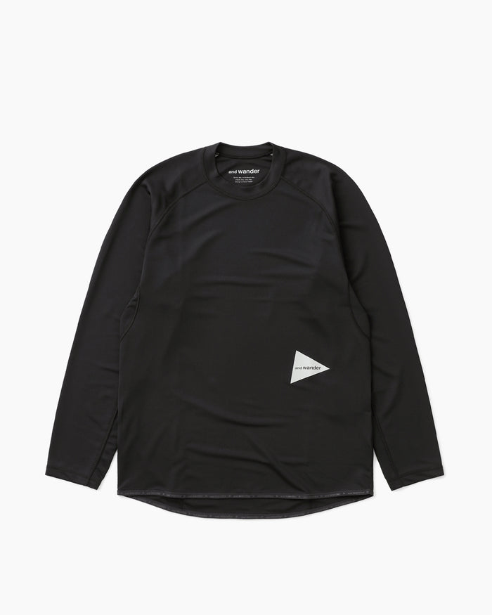 Dry Jersey Raglan LS T Black