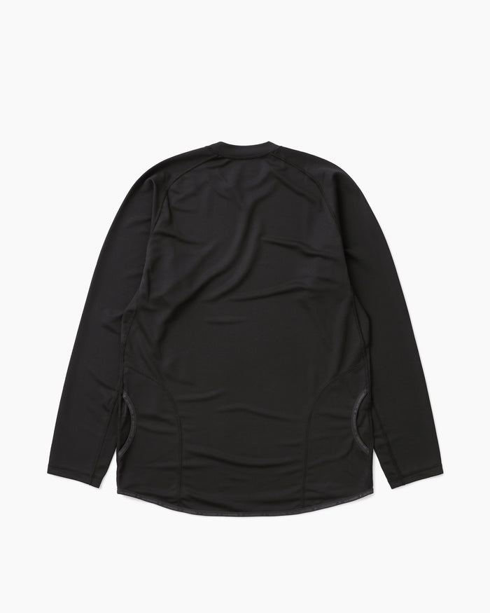Dry Jersey Raglan LS T Black
