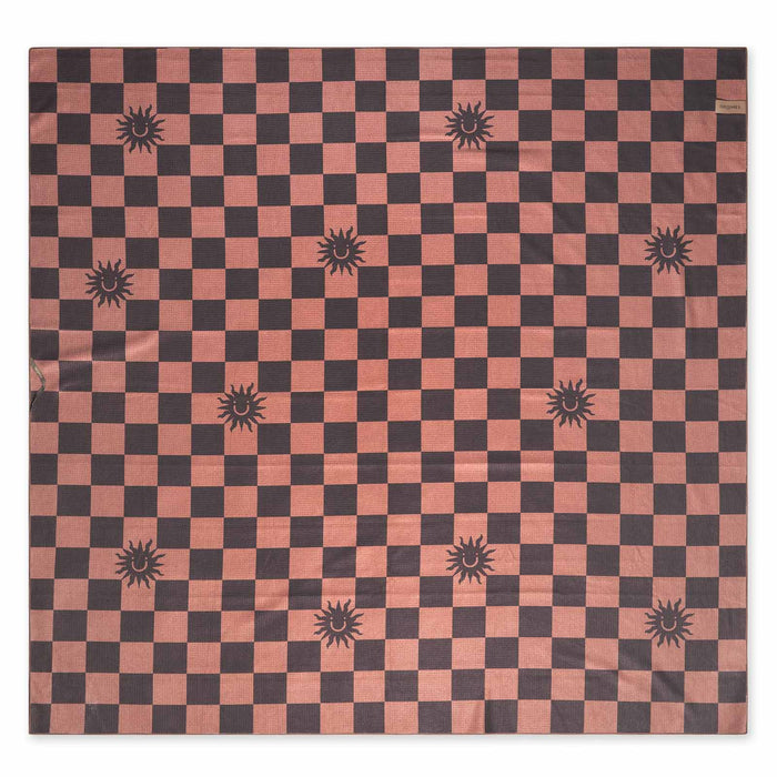 DT25 | Checked Out Mocha Beach Blanket
