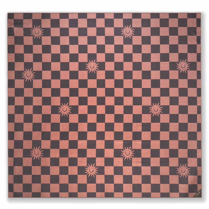 DT25 | Checked Out Mocha Beach Blanket