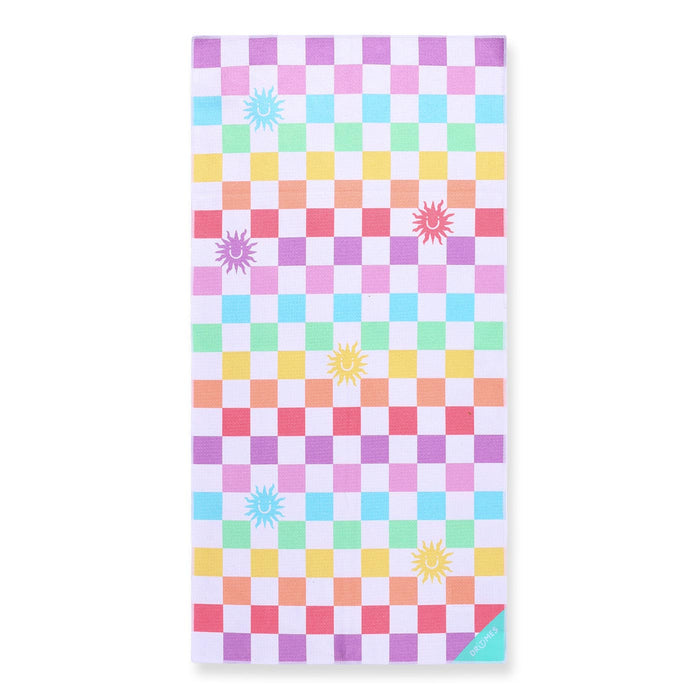 DT25 | Checked Out Pastel Sport Towel