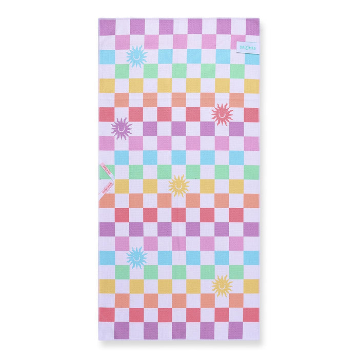 DT25 | Checked Out Pastel Sport Towel