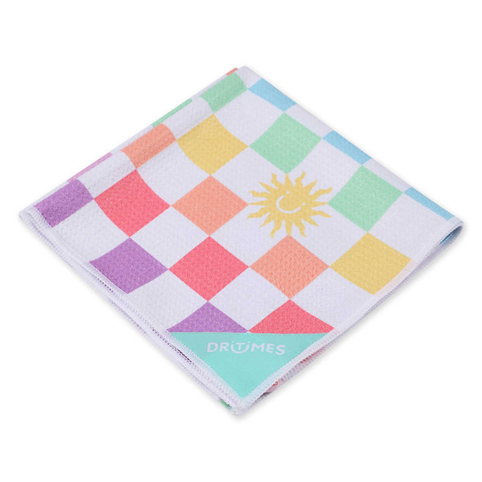 DT25 | Checked Out Pastel Sport Towel