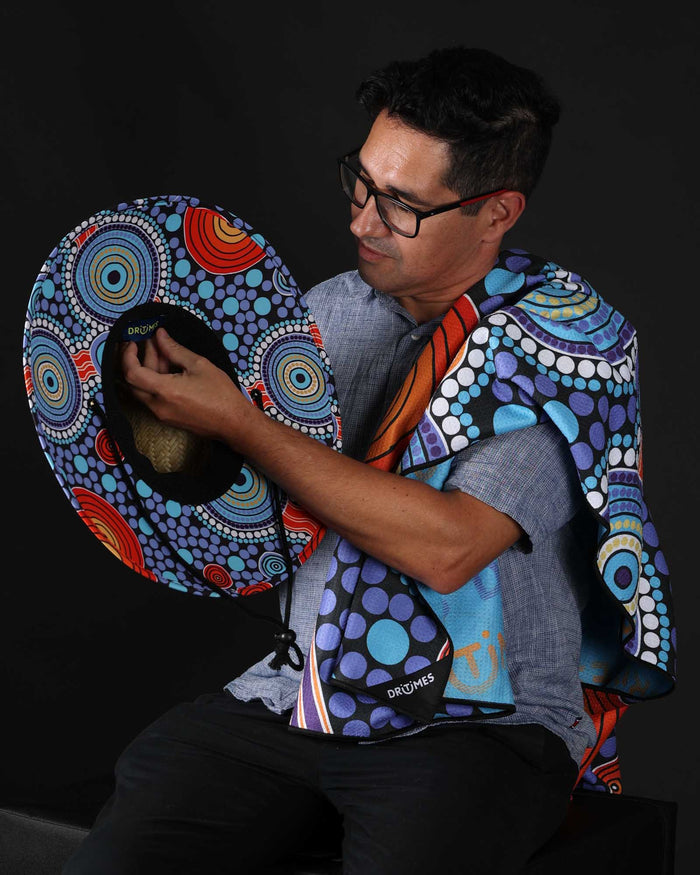 DT25 | Hogarth Arts The Journey Straw Hat