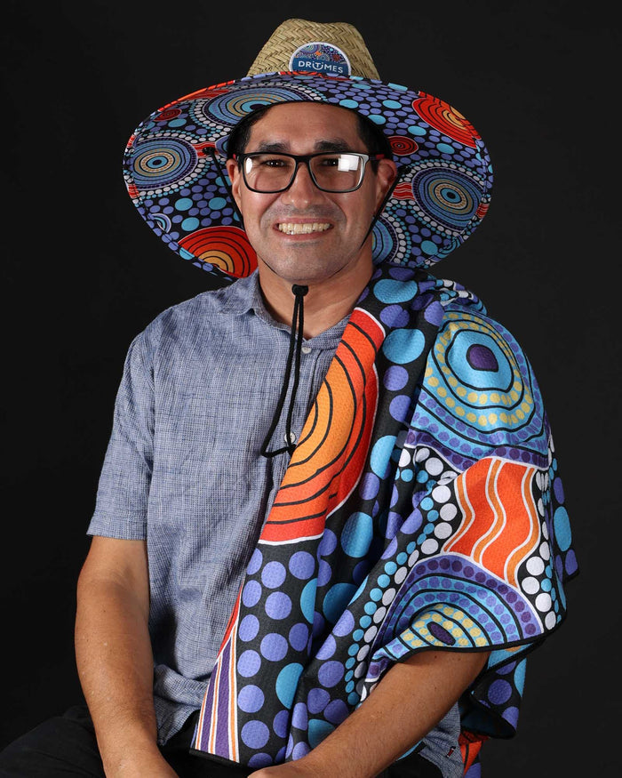 DT25 | Hogarth Arts The Journey Straw Hat