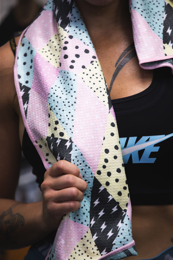 DT25 | Sian A'Hern - '90's Power' Sport Towel