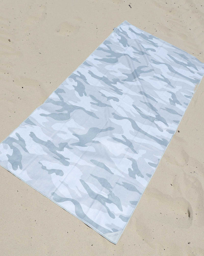 DT25 | Snow Camo Beach Towel