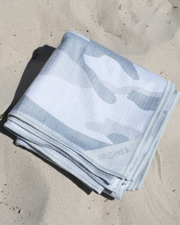 DT25 | Snow Camo Beach Towel