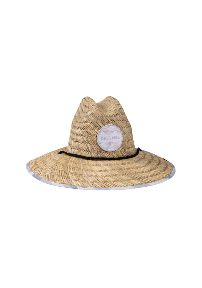DT25 | Snow Camo Straw Hat