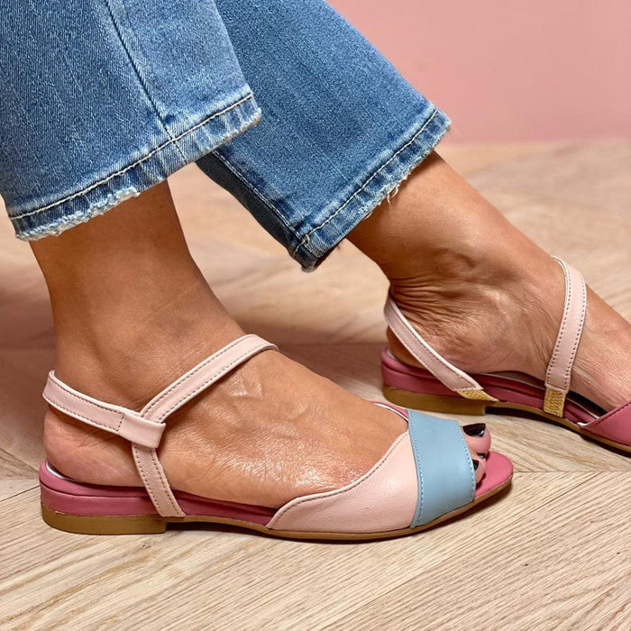 Ellela Color Block Flats