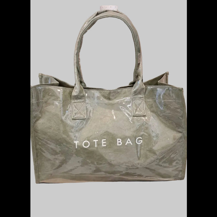 Everyday Luxe PVC Tote Bag