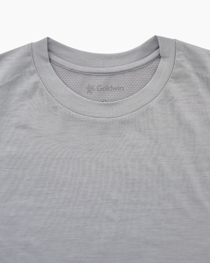 Fast Run Hybrid Wool Sleeveless Sleet Gray