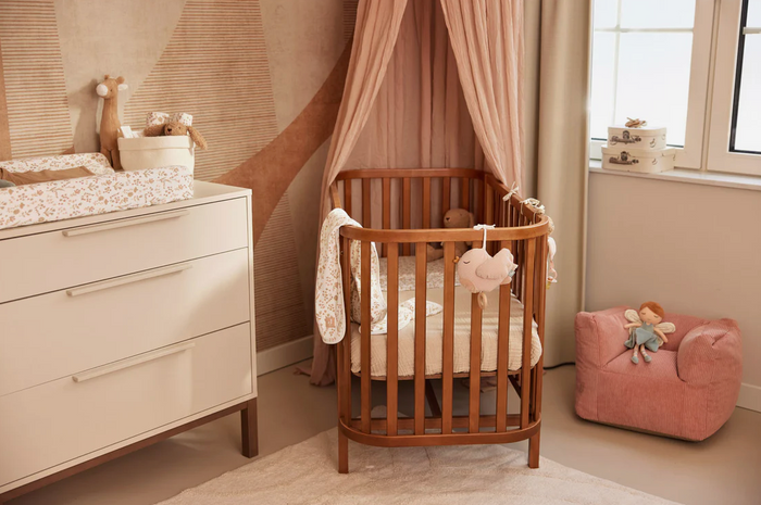 Fauteuil velours côtelé | Wild Rose