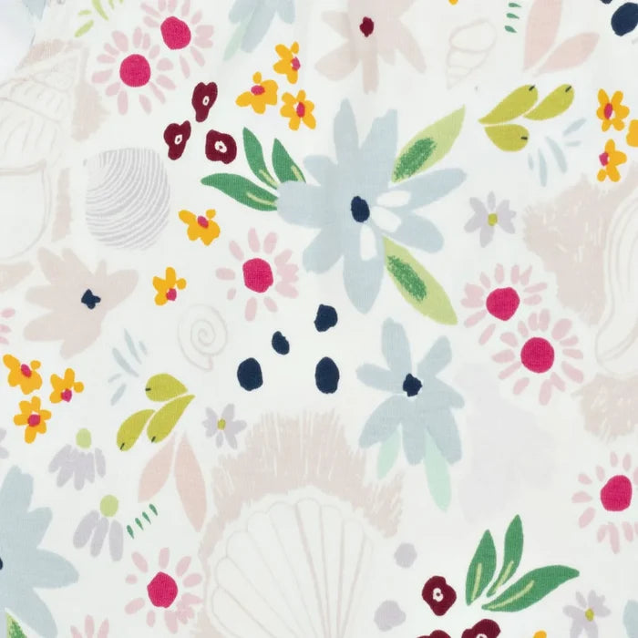 Floral Shell Bodysuit 0-24mths