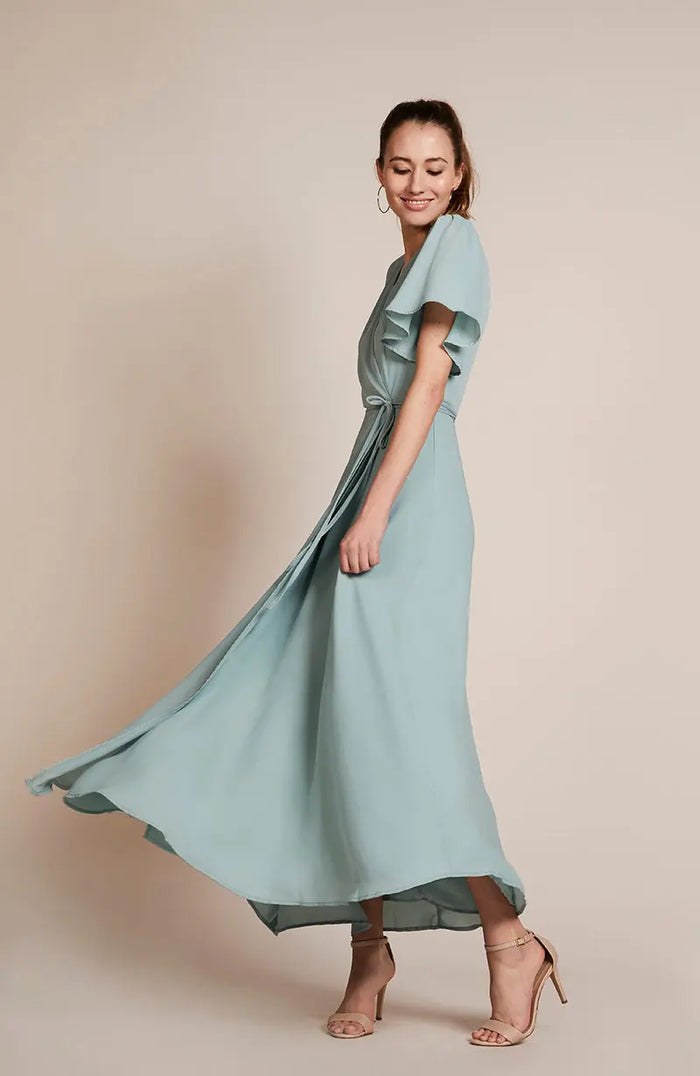 Florence Dress in Marine Green Rewritten London
