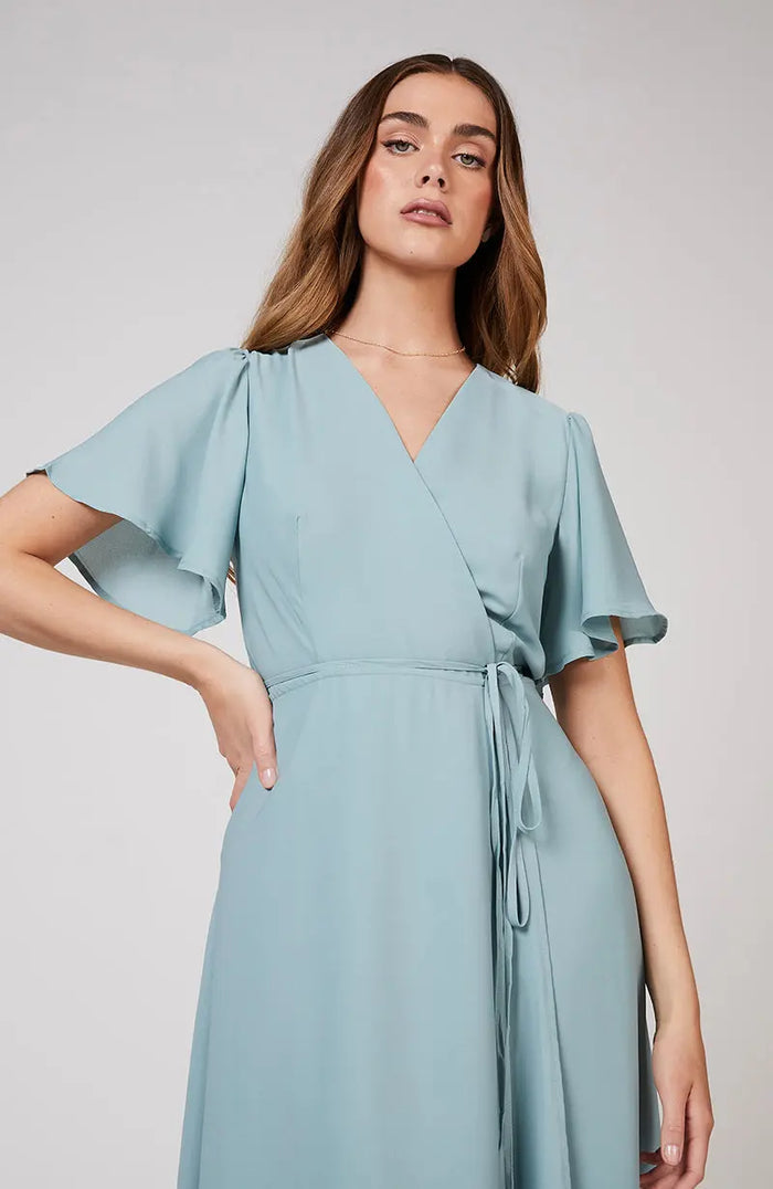 Florence Dress in Marine Green Rewritten London