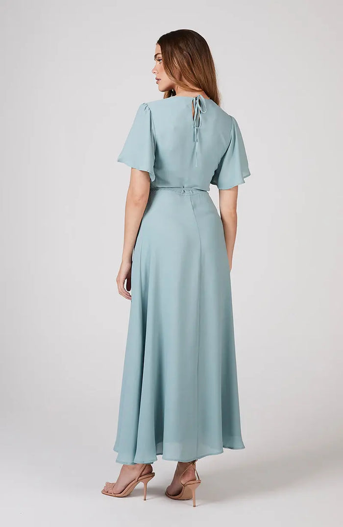 Florence Dress in Marine Green Rewritten London