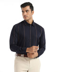 Formal Navy Stripe Shirt - Swing