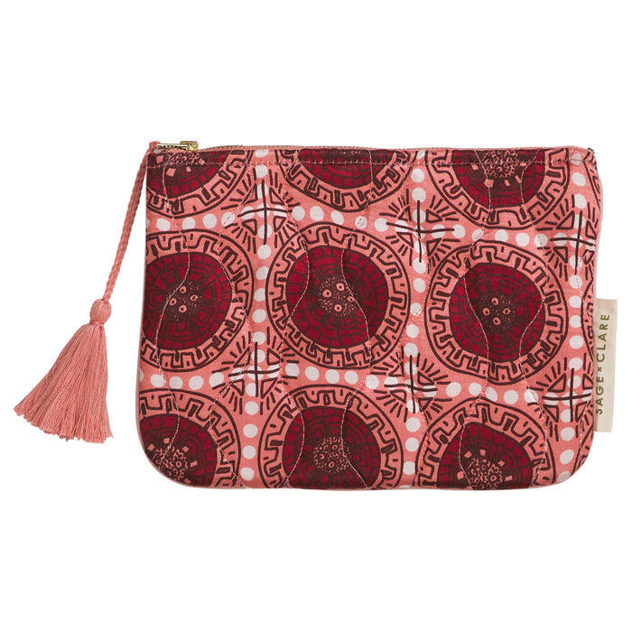 Gabriella Pouch - Hibiscus