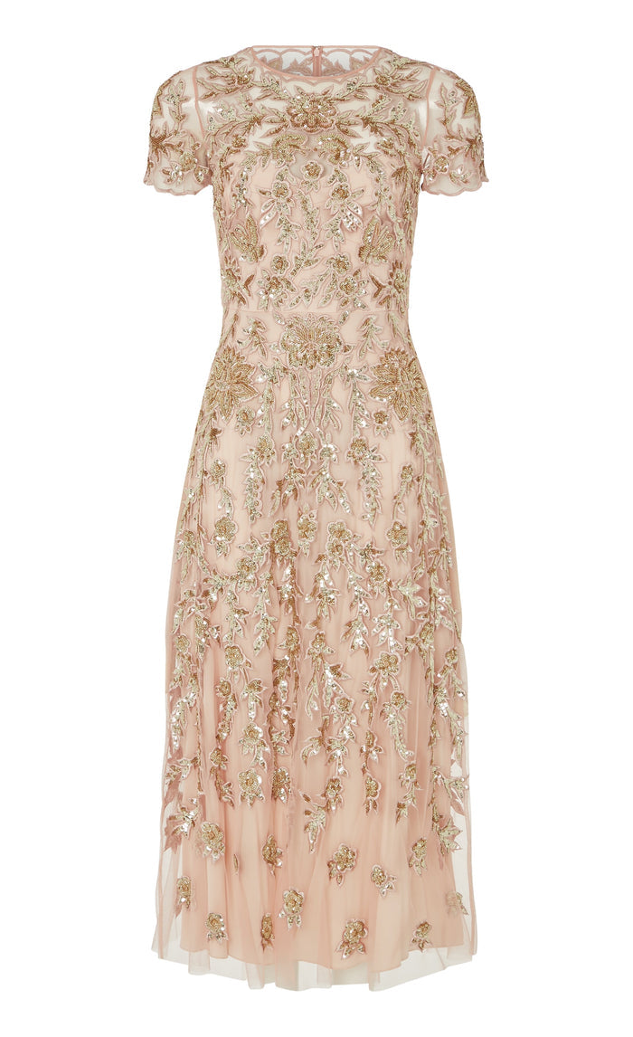 Genevieve Dress - Rosewater