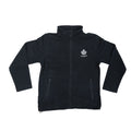Gents White Thistle Scotland Fleece Jacket Navy