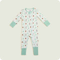 warmies Gray Squirrel Footie Pajamas