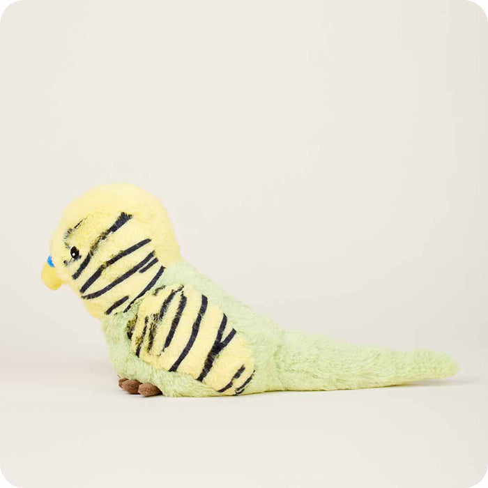Green Parakeet Stuffed Animal Warmies