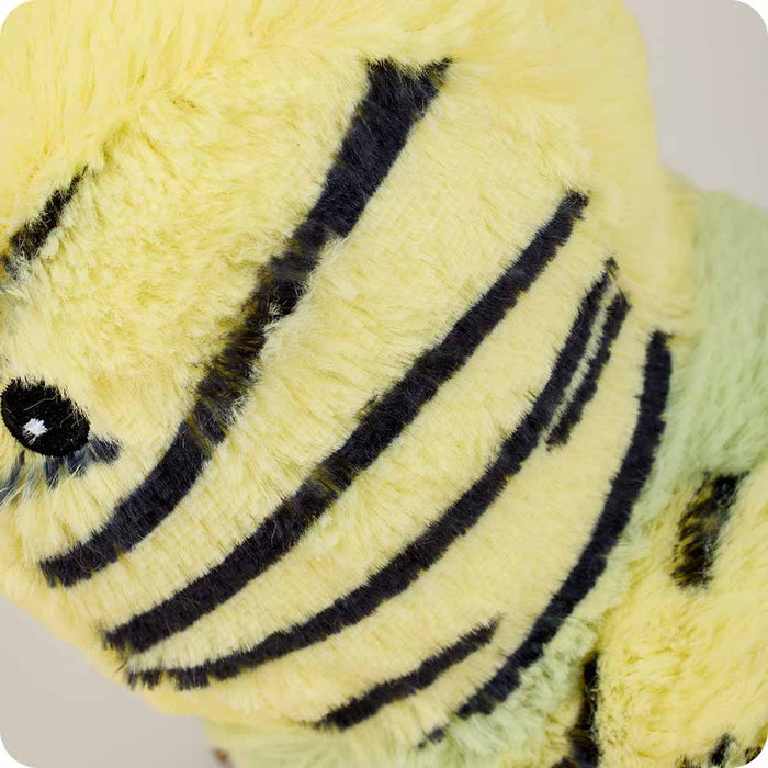 Heatable Green Parakeet Stuffed Animal Warmies