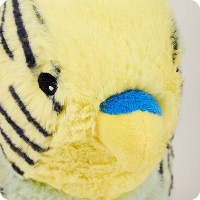 Microwavable Green Parakeet  Heating Pad Warmies