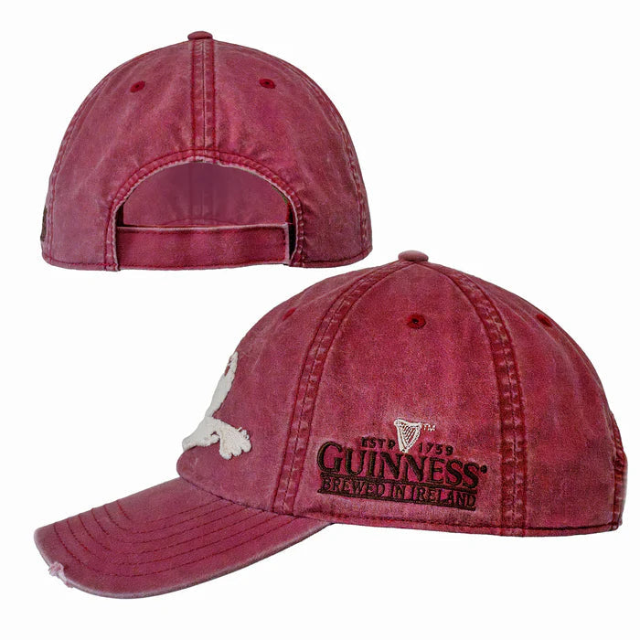 Guinness Red Distressed Toucan Cap