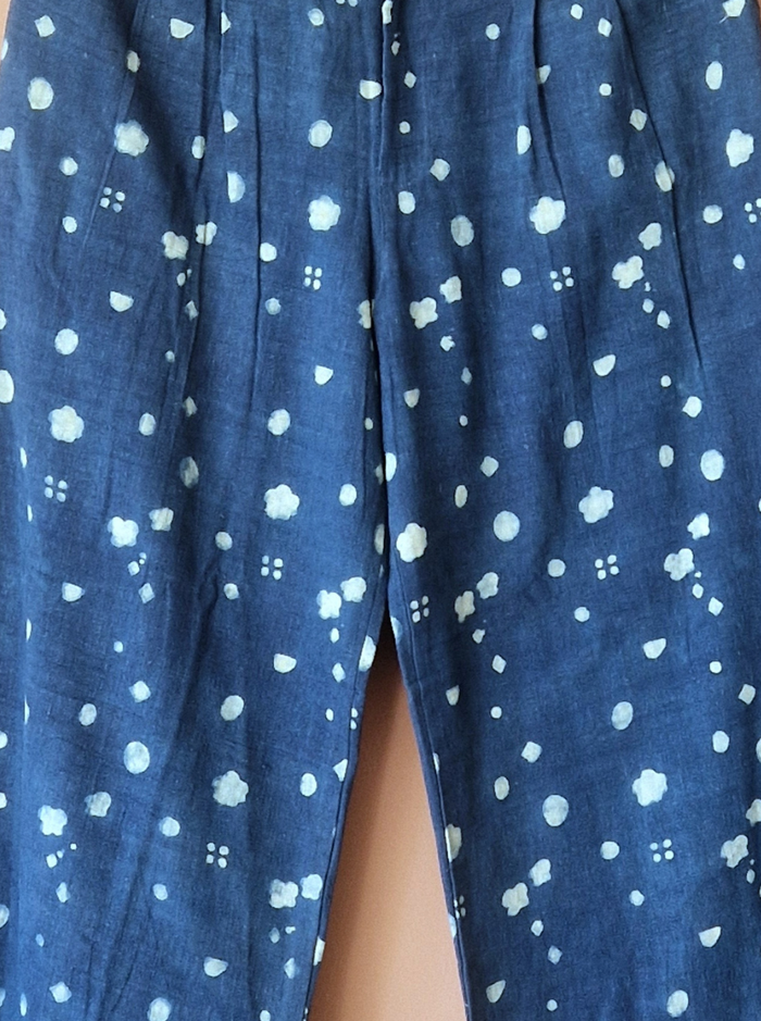 ira pants - kala cotton ajarakh (bloom)