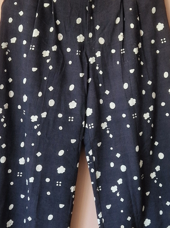 ira pants - kala cotton ajarakh (bloom)