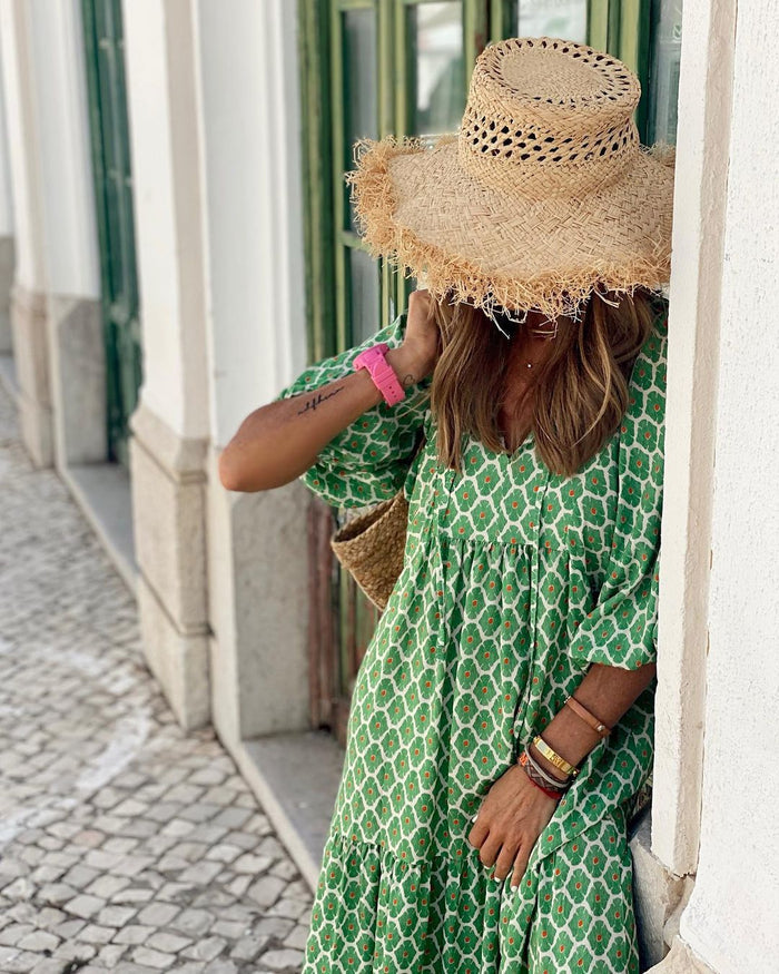Iwa | Bohemian Long Dress
