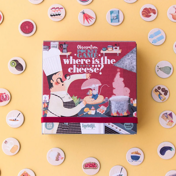 Jeu format pocket | Where is the cheese
