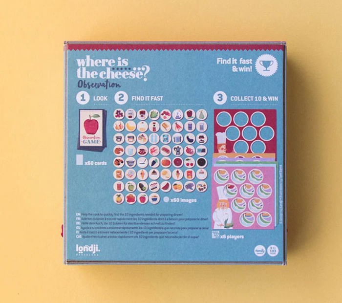 Jeu format pocket | Where is the cheese