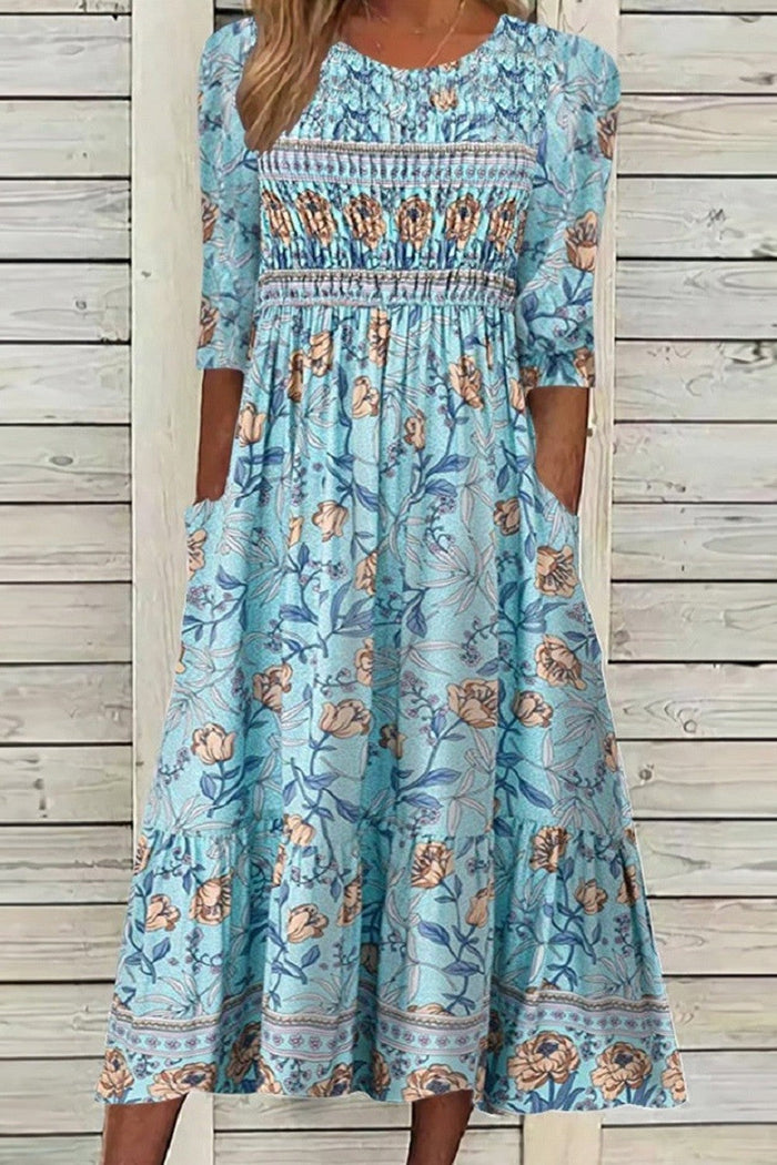 Jolie | Flowing Floral Dress