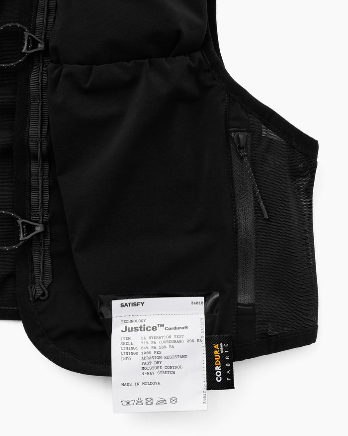 Justice™ Cordura® 5L Hydration Vest Black