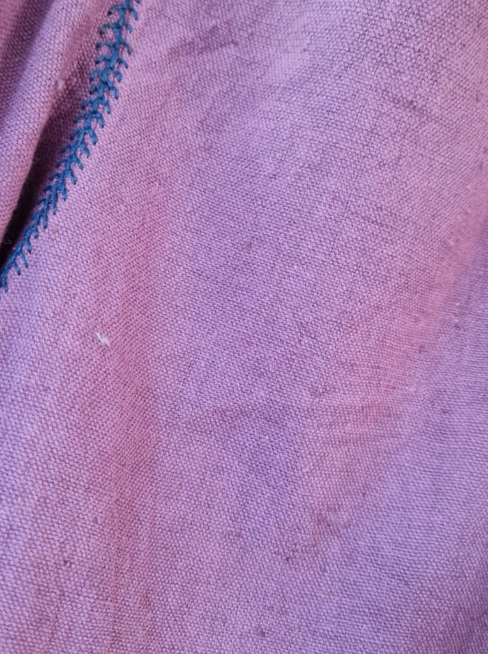 kala cotton frill top purple sample
