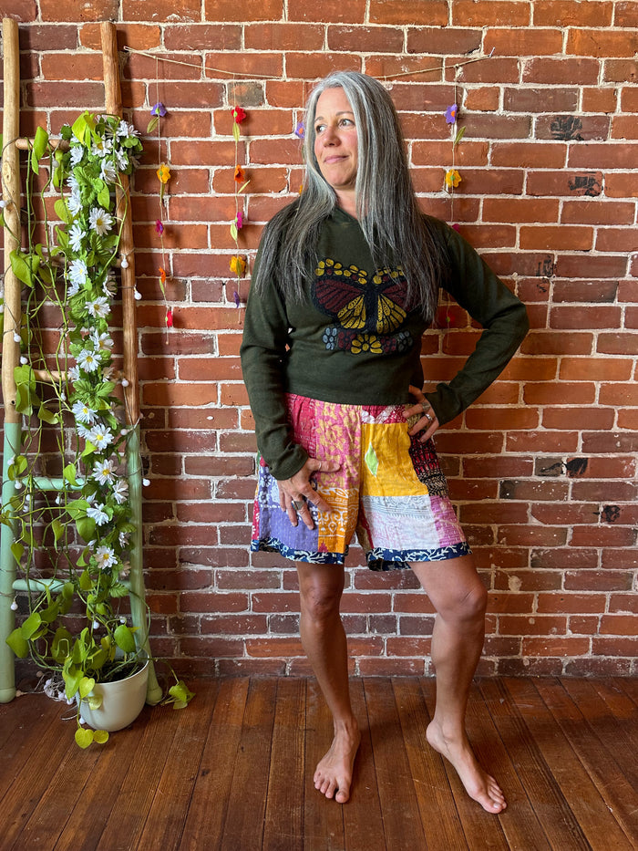 Kantha Summer Solstice Shorts - Final Sale