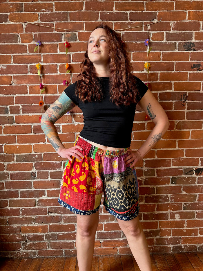 Kantha Summer Solstice Shorts - Final Sale