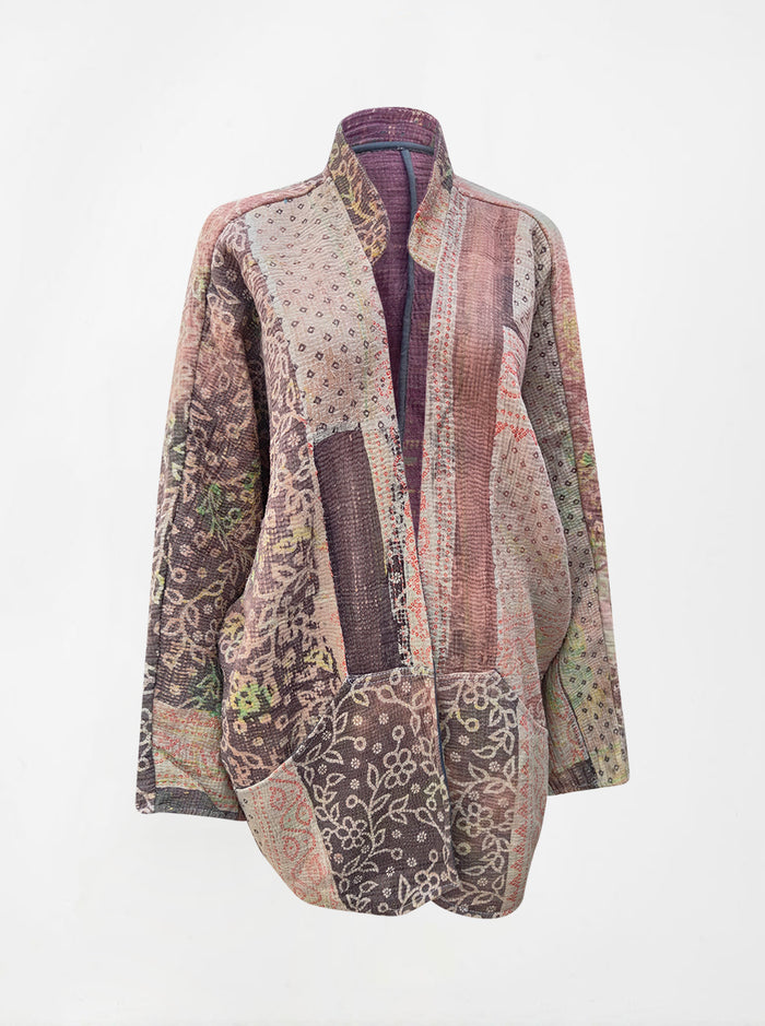 kantha vintage long jacket bushra (summer)