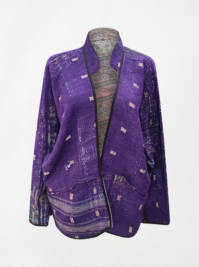 kantha vintage short jacket jeevika (summer)