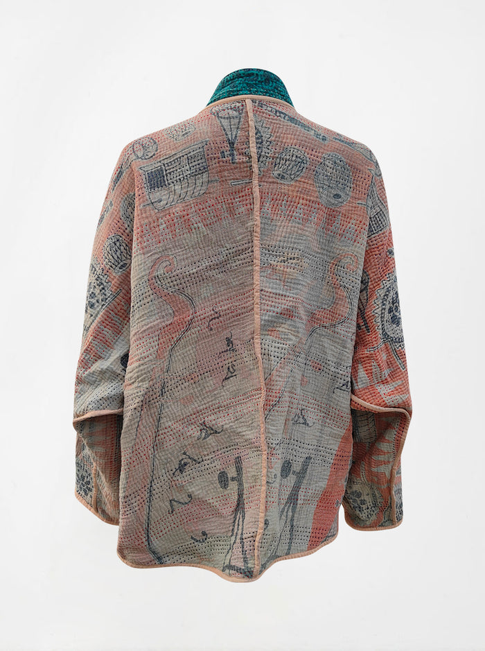 kantha vintage short jacket manjula (summer)