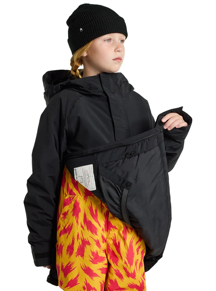 Product image of Kids' Burton Frostner 2L Anorak Jacket[Variant:True Black]